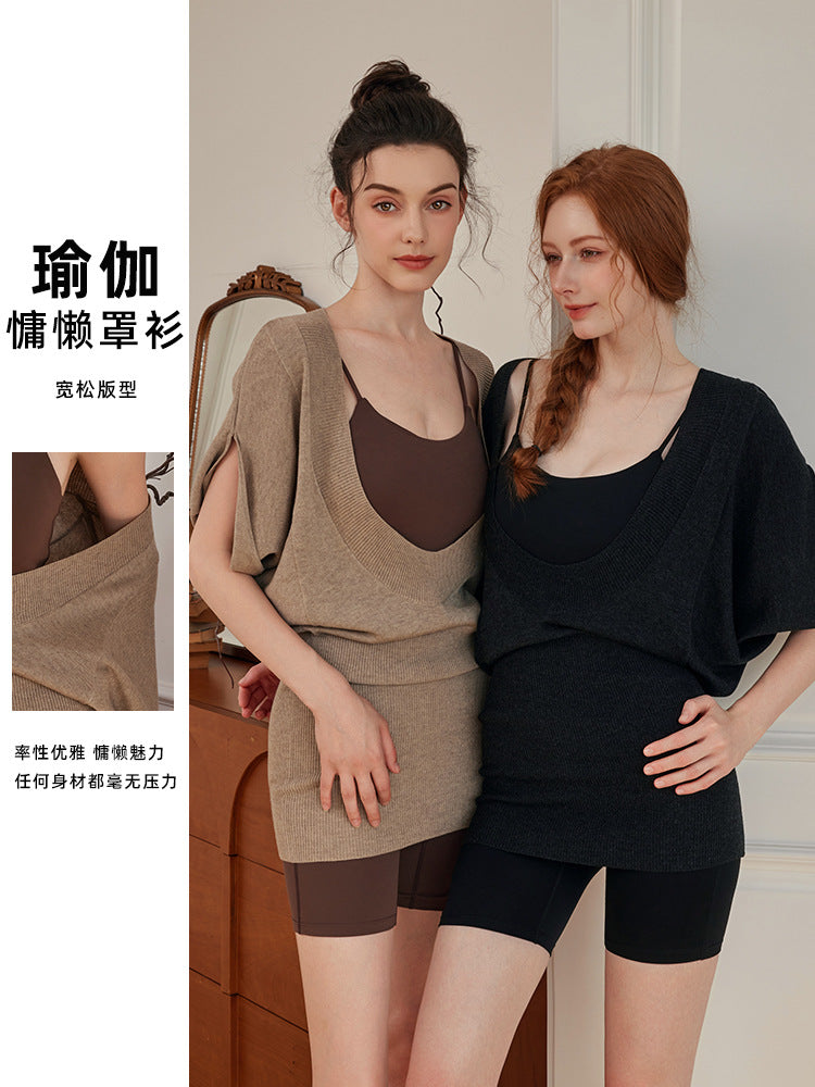 Meditation Yoga Blouse Lazy Gym Outdoor Leisure Training Jumpsuit Fitness Running Ins Tide - image 1