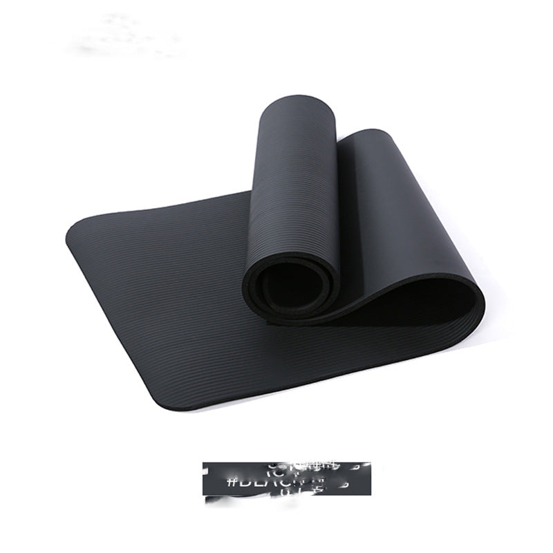 A generation of micro-blemish yoga mat double-sided non-slip widened thickened yoga mat logo laser fitness mat - image 4