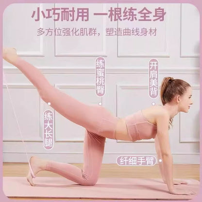 Eight-character Tensioner Open Back Fitness Women's Stretch Belt Stretch Belt Exercise Equipment Home Open Shoulder Beauty Back Yoga Artifact - image 3