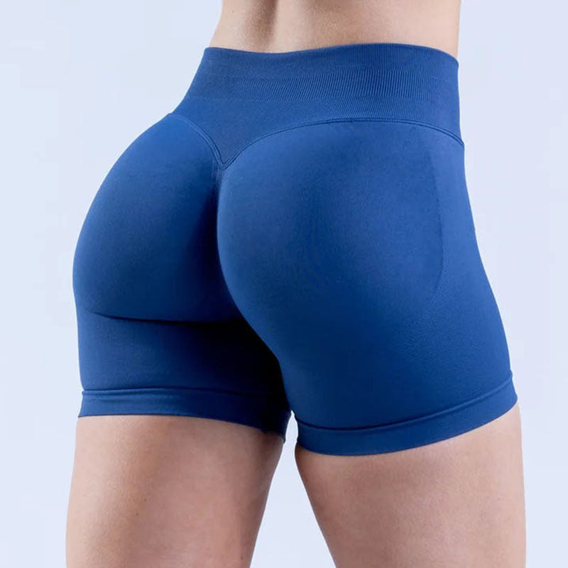 Amazon High-Waisted Butt-Lifting Yoga Shorts Seamless Peach Butt Fitness Pants Sports Outerwear No Awkward Lines Yoga Pants - image 2