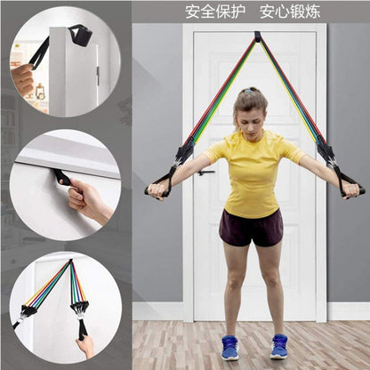 Sports Resistance Band Multifunctional Fitness Resistance Band Strength Fitness Resistance Device Back Training Stretch Band Elastic Rope - image 3
