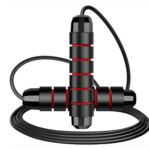 Steel Wire Skipping Rope Fitness Weight-Bearing Training Skipping Rope Primary and Secondary School Students High School Entrance Examination Skipping Rope Raci - image 2