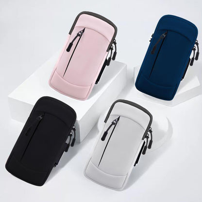 Summer Running Mobile Phone Arm Bag Men's and Women's Sports Fitness Water-splashing Lightweight Wrist Bag Arm Arm Cover Mobile Phone Bag - image 5
