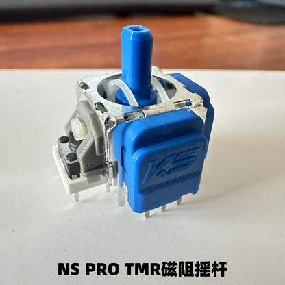 Silver-Controlled Tmr Magnetic Resistance Joystick Js13Pro+ Ps5 Hall Joystick Ps4Tmr Xbo/Xone Angle Joystick - image 2