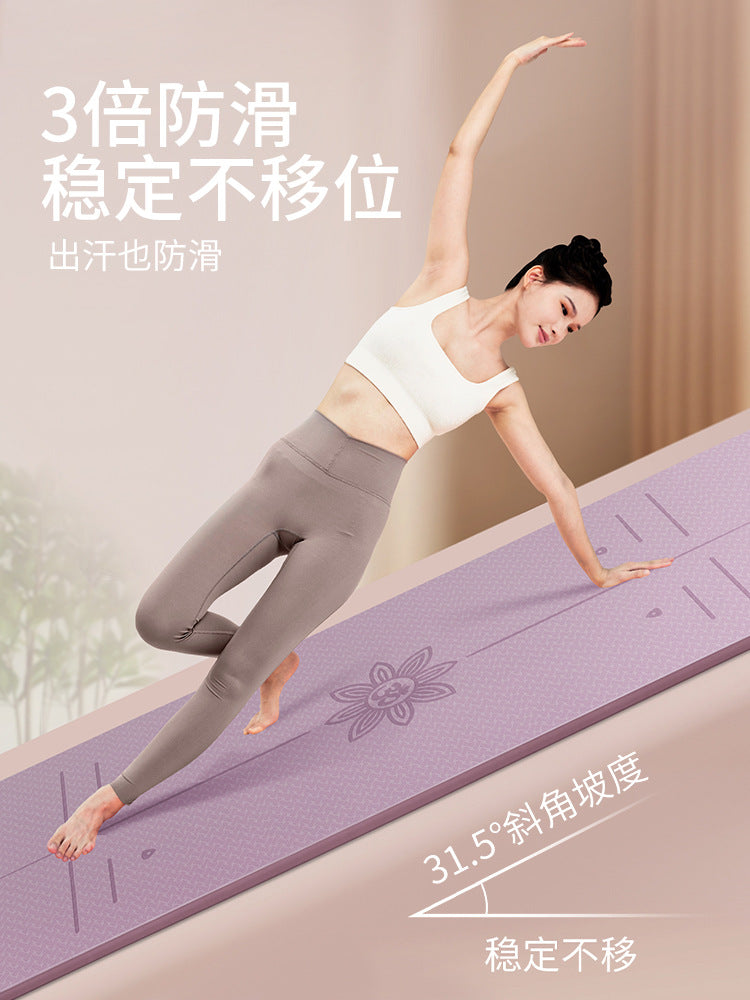 Cross-border TPE Yoga Mat Children's Special Shock Absorbing Mute Non-slip Mat Home Thickened Sports Dance Fitness - image 4