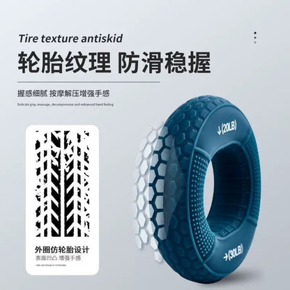 Silicone Grip Strengthener for Men and Women, Grip Ball, Wrist Strength, Arm Muscle Training, Five-Finger Strength Rehabilitation, Grip Circle, Professional Yog - image 4