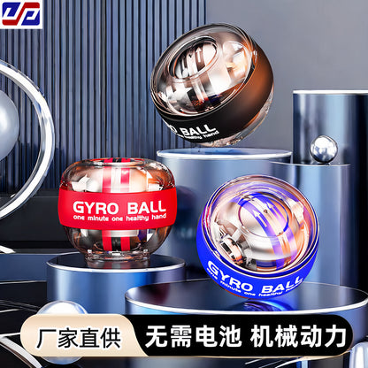 Wrist ball five-step color change men's wrist exerciser grip wrist force spiral ball fitness gyro grip ball - image 1