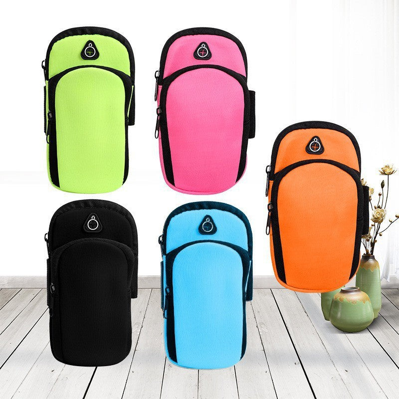 Cross-border Men's and Women's Outdoor Marathon Mobile Phone Arm Bag Portable Sports Bag Waterproof Running Gym Bag Mobile Phone Storage Bag - image 2