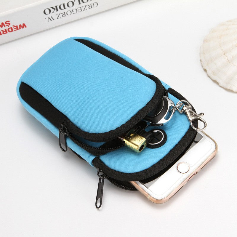 Cross-border Men's and Women's Outdoor Marathon Mobile Phone Arm Bag Portable Sports Bag Waterproof Running Gym Bag Mobile Phone Storage Bag - image 4