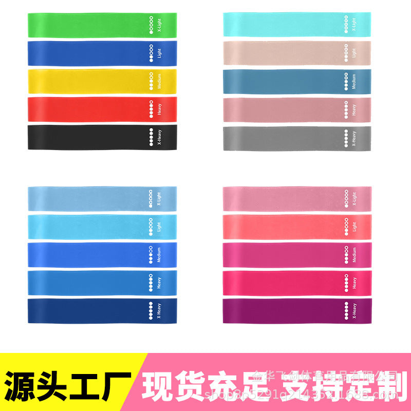 Elastic Band Yoga Latex Resistance Band Home Sports Training High Elasticity Resistance Band Peach Butt Elastic Circle Fitness - image 2
