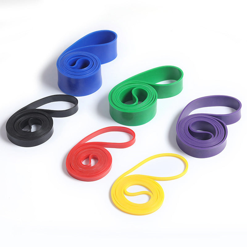 Resistance belt elastic belt TPE latex tension device elastic ring fitness belt pull-up belt elastic rope tension belt - image 5