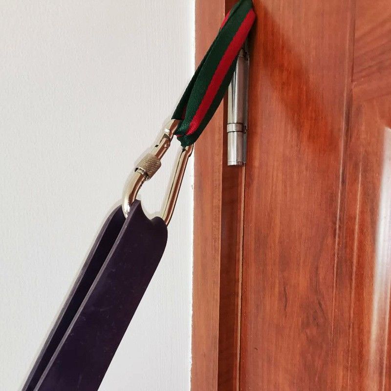 Resistance rope elastic rope door buckle pull rope door anchor door fastener yoga pull belt door buckle fitness equipment accessories - image 2