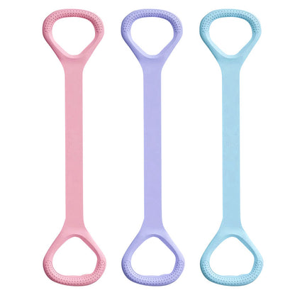 Home Tension Belt Open Shoulder Beautiful Back Shoulder Neck Stretch 8-character Tensile Yoga Fitness Improvement Hunchback Tension Rope Women - image 5