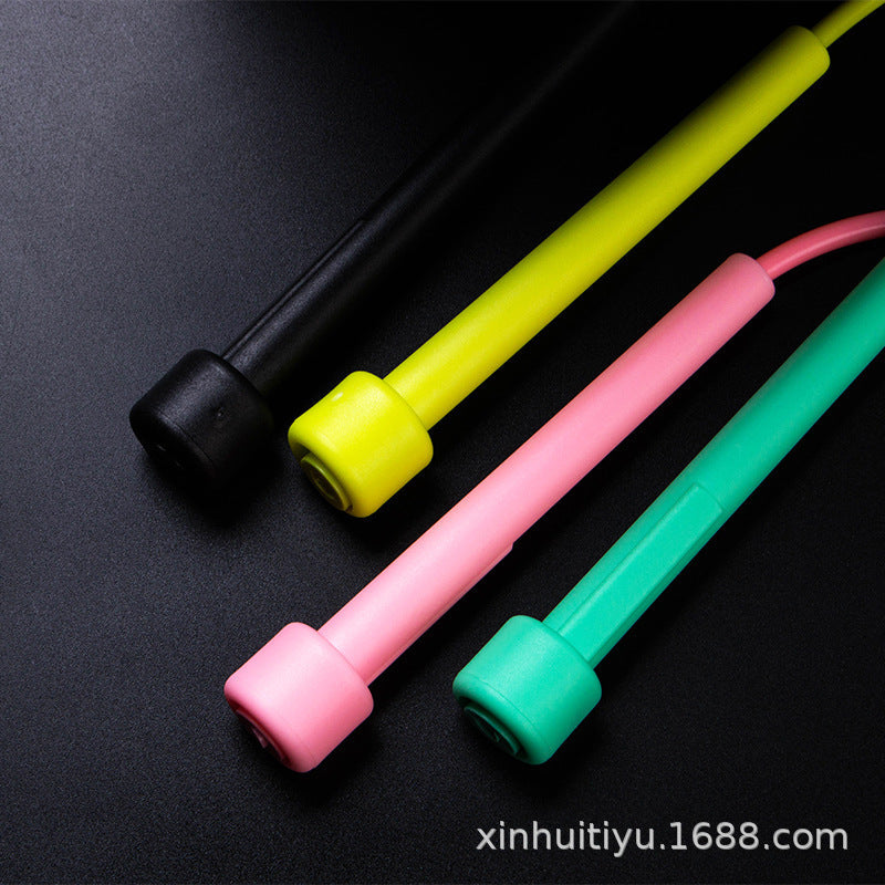 Racing Non-slip Rope Skipping Fitness Sports Professional PVC Rope High School Entrance Examination Special Children's Pen Pole Rope Skipping Primary School Student Examination - image 2