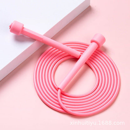 Racing Non-slip Rope Skipping Fitness Sports Professional PVC Rope High School Entrance Examination Special Children's Pen Pole Rope Skipping Primary School Student Examination - image 4