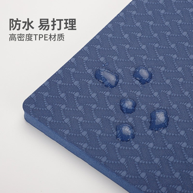 Flat Support Mat Non-slip Portable small size Fitness Yoga Mat Thickened Abdominal Wheel Knee Pad Elbow Pad Kneeling Mat - image 3