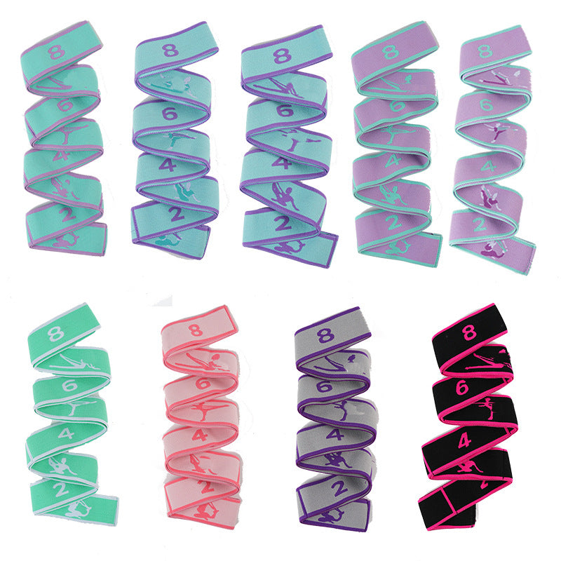 Yoga Stretch Pull Band Latin Asana Stretch Band Children Dance Special Training Resistance Band Adult Fitness - image 1