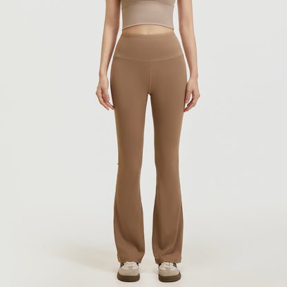 High-Waisted Yoga Pants for Women, Butt-Lifting, Naked-Feel, Wide-Leg, Pilates Training, Fitness Yoga Flared Pants - image 2
