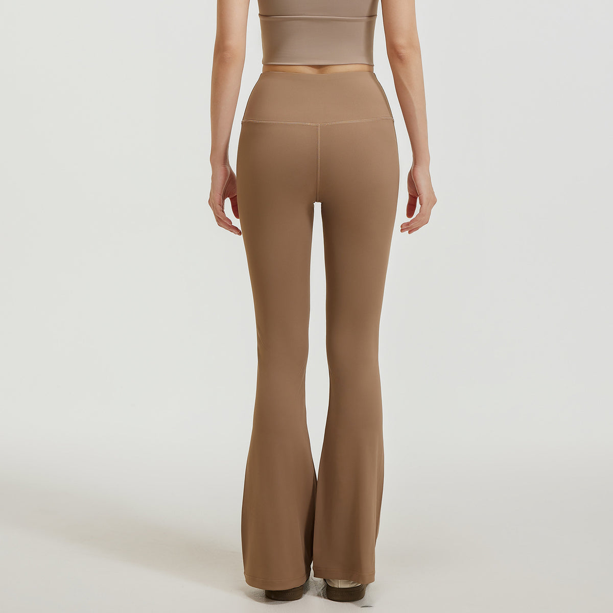 High-Waisted Yoga Pants for Women, Butt-Lifting, Naked-Feel, Wide-Leg, Pilates Training, Fitness Yoga Flared Pants - image 3