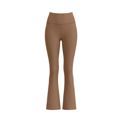 High-Waisted Yoga Pants for Women, Butt-Lifting, Naked-Feel, Wide-Leg, Pilates Training, Fitness Yoga Flared Pants - image 5