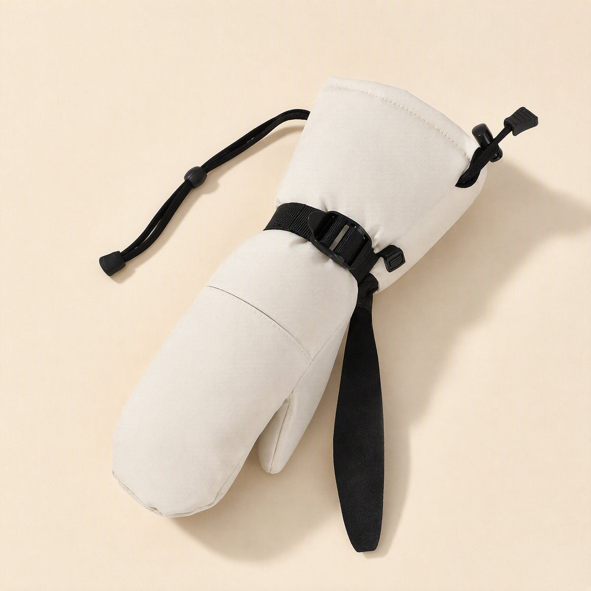 Frosttouch nylon winter gloves described as fleece-lined, waterproof, windproof, and touch screen compatible - view 2