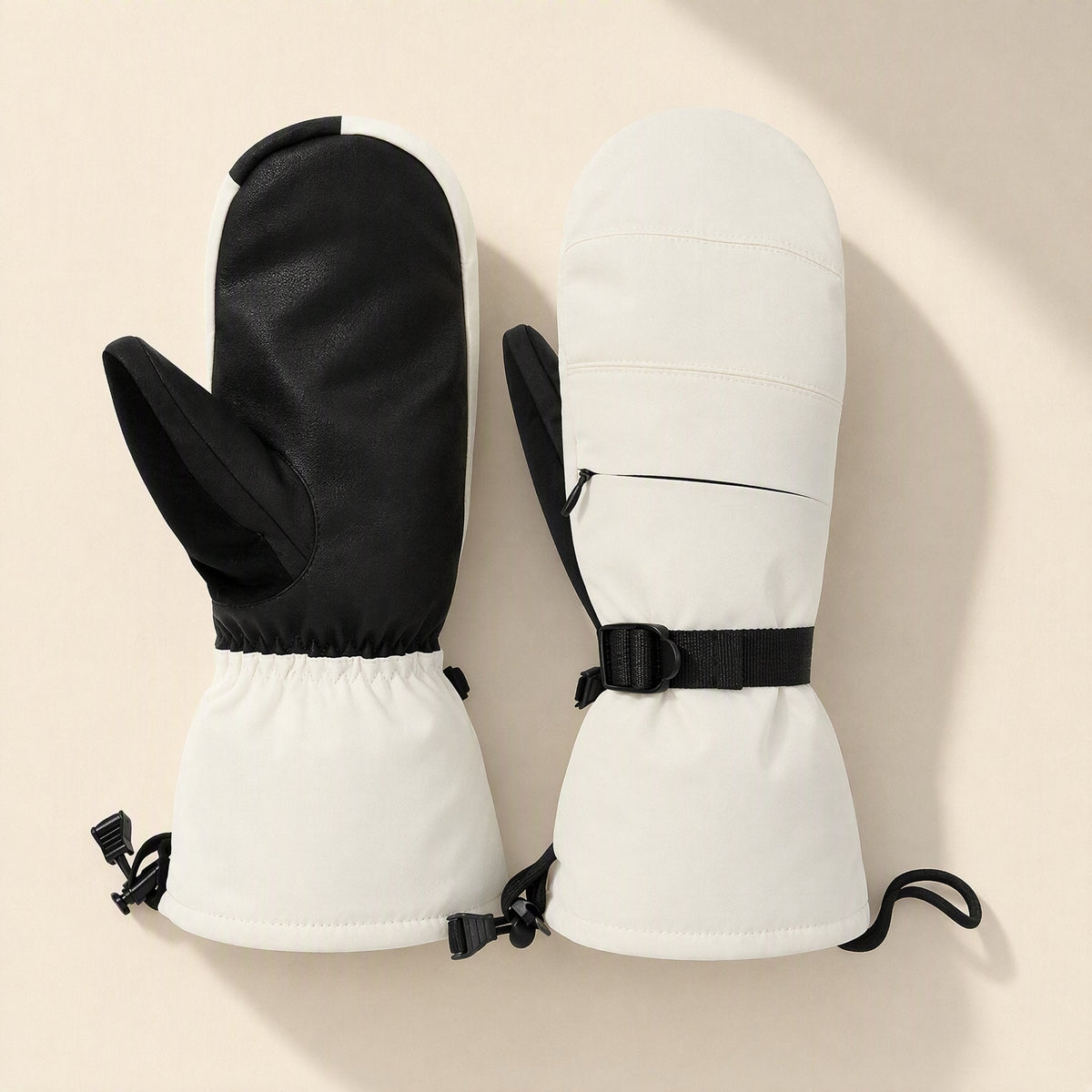 Frosttouch nylon winter gloves described as fleece-lined, waterproof, windproof, and touch screen compatible - view 5