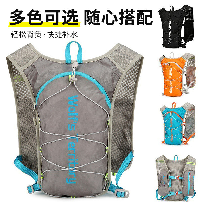 Cross-Border Outdoor Leisure Travel Bag, Backpack, Running and Hiking Lightweight Mountaineering Bag, Sports Fitness Cross-Country Backpack - image 1