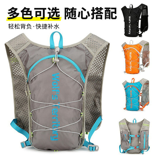Cross-Border Outdoor Leisure Travel Bag, Backpack, Running and Hiking Lightweight Mountaineering Bag, Sports Fitness Cross-Country Backpack - image 1