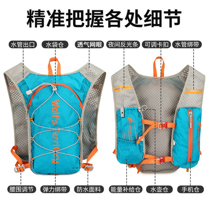 Cross-Border Outdoor Leisure Travel Bag, Backpack, Running and Hiking Lightweight Mountaineering Bag, Sports Fitness Cross-Country Backpack - image 3
