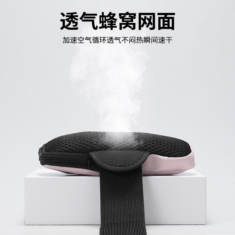 Summer Running Mobile Phone Arm Bag Men's and Women's Sports Fitness Water-splashing Lightweight Wrist Bag Arm Arm Cover Mobile Phone Bag - image 3