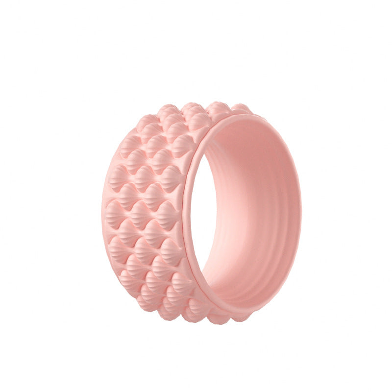 Yoga Wheel Open Back Yoga Equipment for Beginners Fitness Yoga Back Curved Roller Artifact Roller Home Pilates Ring - image 5