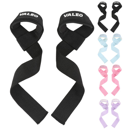 Valeo fitness tension belt thickened pull-up hard pull-up booster belt non-slip wear-resistant wrist guard sports protector - image 1