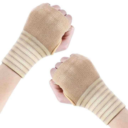 Cross-Border Thickened Pressure Wristband Cycling Protective Gloves Adjustable Hand Guard Elastic Fitness Sports Bandage - image 5