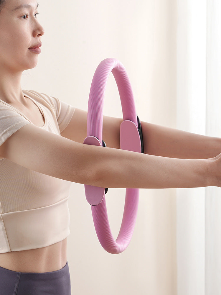 Pilates Circle Yoga Resistance Circle Magic Circle Fitness Equipment Sports Yoga Circle Beginners Fitness Back Slimming Legs - image 4
