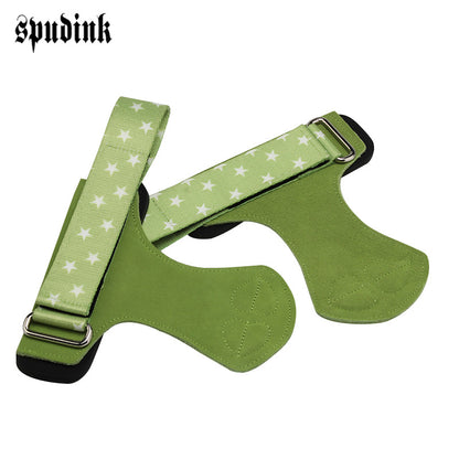 Fitness Hard Pull Wrist Support Belt Pull Back Non-slip Cowhide Grip Belt Palm Wrist Gloves Women's Auxiliary Belt - image 3
