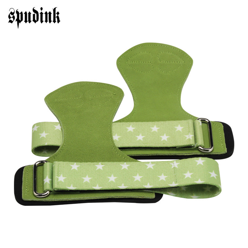 Fitness Hard Pull Wrist Support Belt Pull Back Non-slip Cowhide Grip Belt Palm Wrist Gloves Women's Auxiliary Belt - image 4