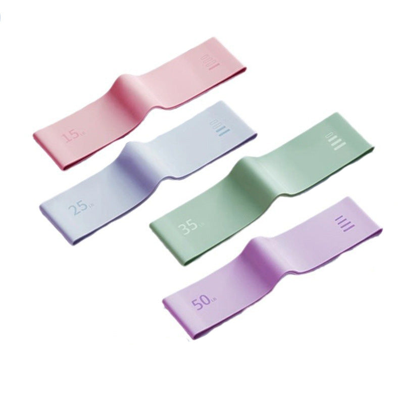 Yoga Stretch Belt Fitness Women's Stretch Ring Resistance Belt Hip Strength Training Stretch Tension Belt Practice Hip Ring - image 5