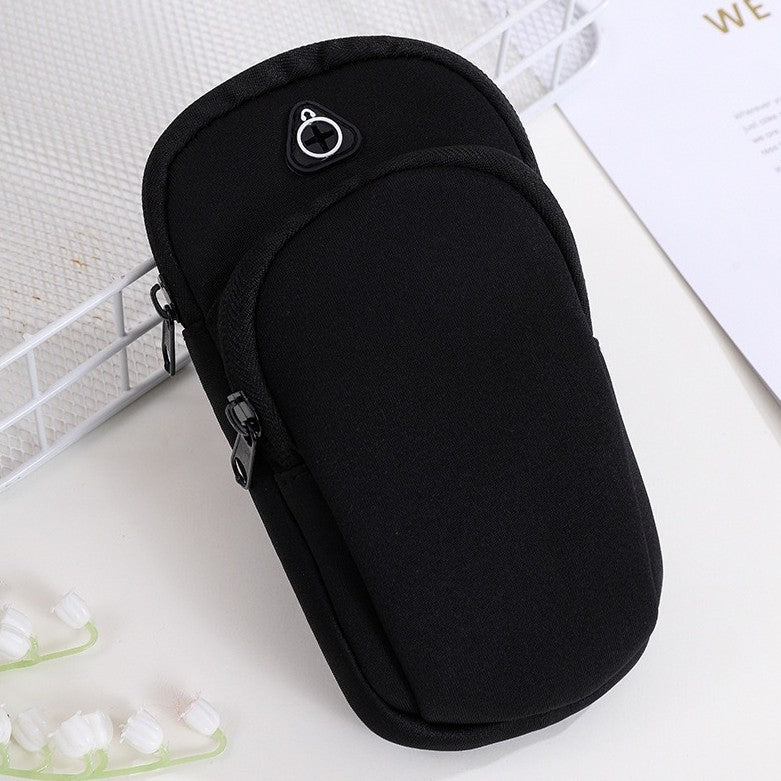 Sports Arm Bag Outdoor Mountain Climbing Marathon Fitness Mobile Phone Storage Bag Fashionable Portable Small Key Change Storage - image 3