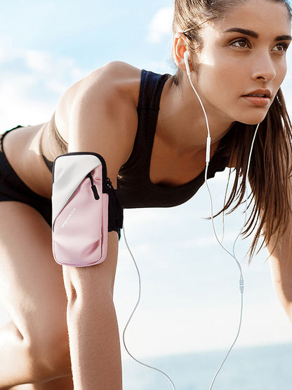 Running Mobile Phone Arm Bag Sports Arm Cover Unisex Fitness Equipment Lightweight Mobile Phone Bag Wrist Bag Cross-border - image 5