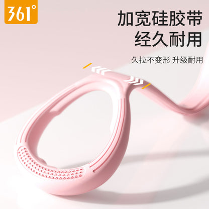 361 Eight-character Tensile Exercise Yoga High Elastic Fitness Trainer Open Shoulder and Back Stretching Rope - image 4