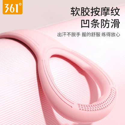 361 Eight-character Tensile Exercise Yoga High Elastic Fitness Trainer Open Shoulder and Back Stretching Rope - image 5
