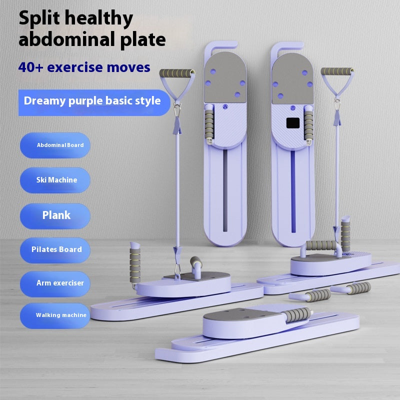 Multifunctional Split Pilates Fitness Board Training