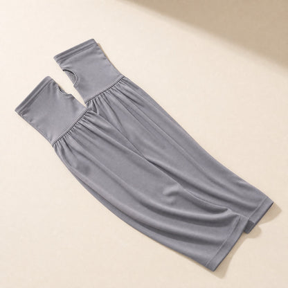 Ice silk arm sleeves made with polyester fabric