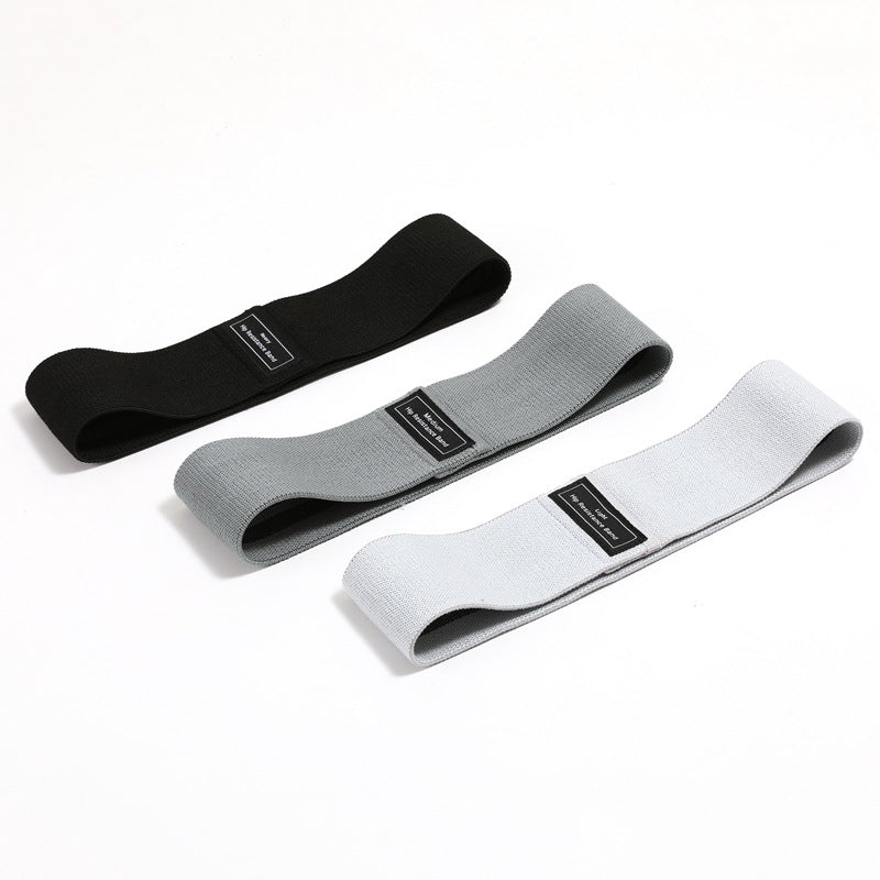 Add wide stripes fitness stretch elastic belt resistance belt strength training pull leg training hip training yoga elastic belt circle - image 4