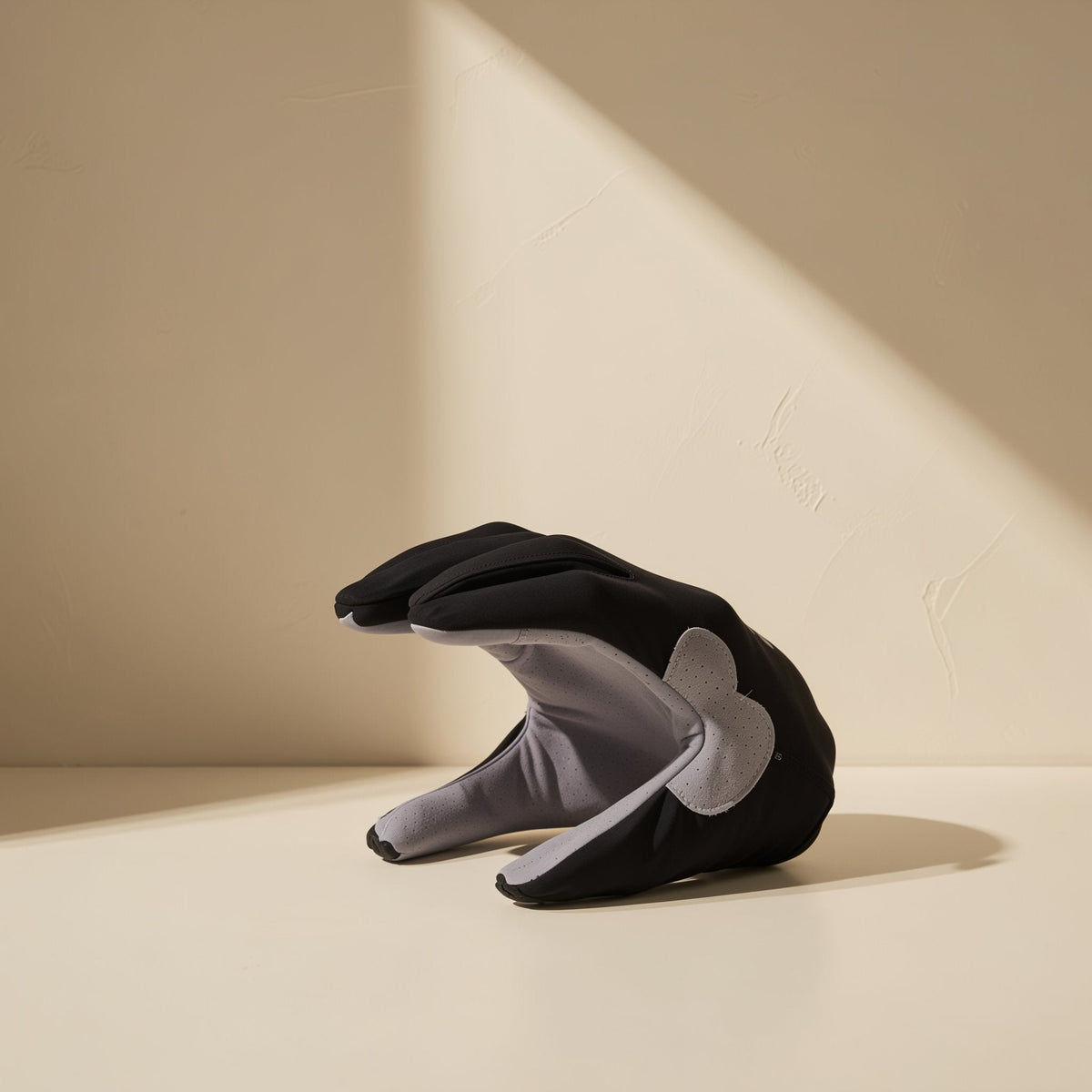 Printed polyester cycling gloves with touch-screen use, sun protection, and an anti-slip feature - view 2