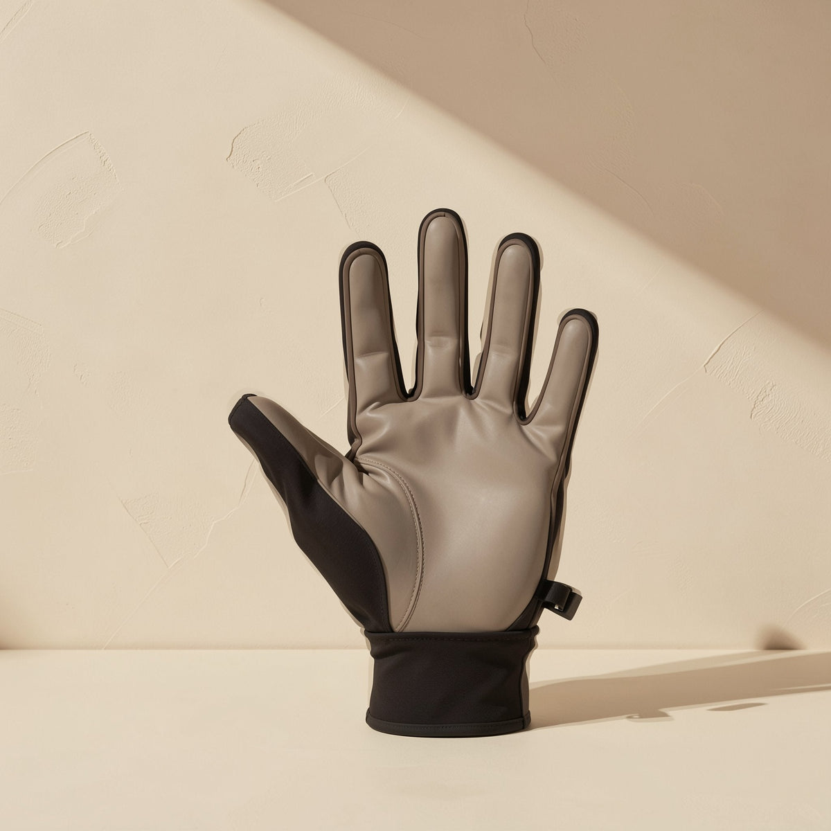 Printed polyester cycling gloves with touch-screen use, sun protection, and an anti-slip feature - view 3