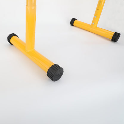 Indoor Movable Telescopic Single And Double Bar Fitness Equipment Yoga Leg Press