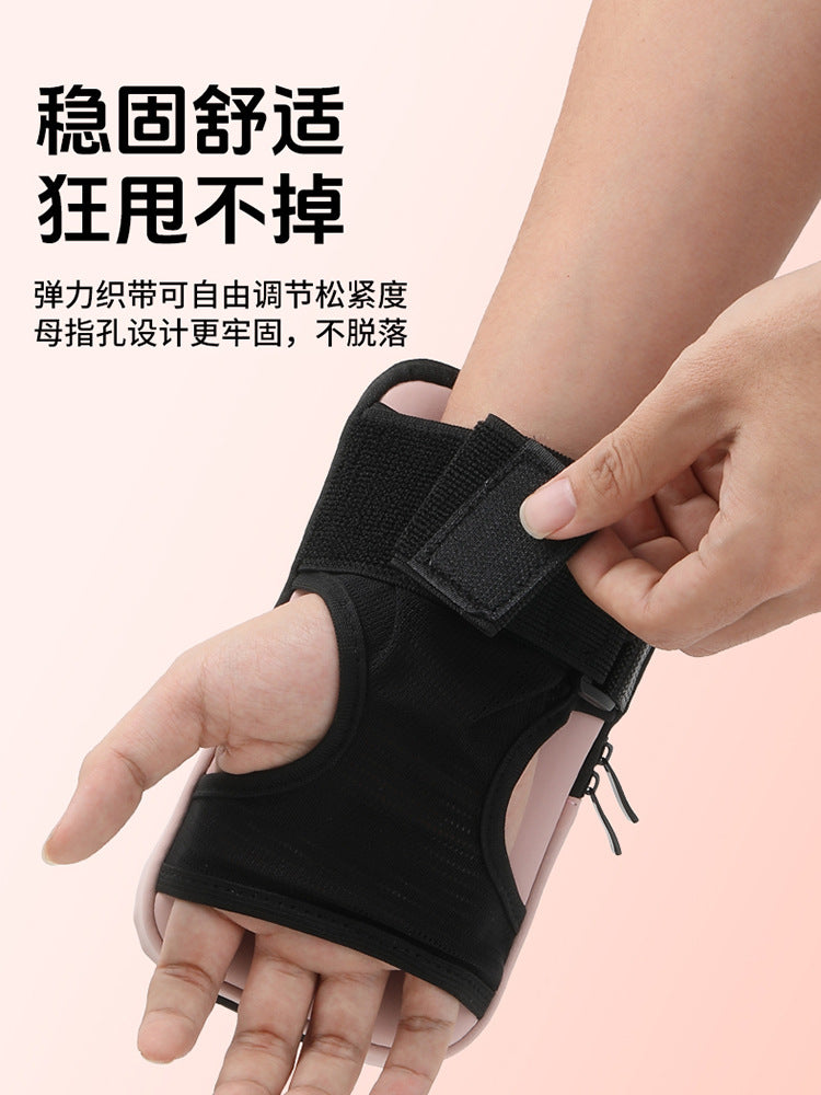 New Outdoor Running Arm Bag for Men and Women Outdoor Lightweight Sports Fitness Mobile Phone Arm Bag Waterproof and Sweatproof Coin Purse - image 3
