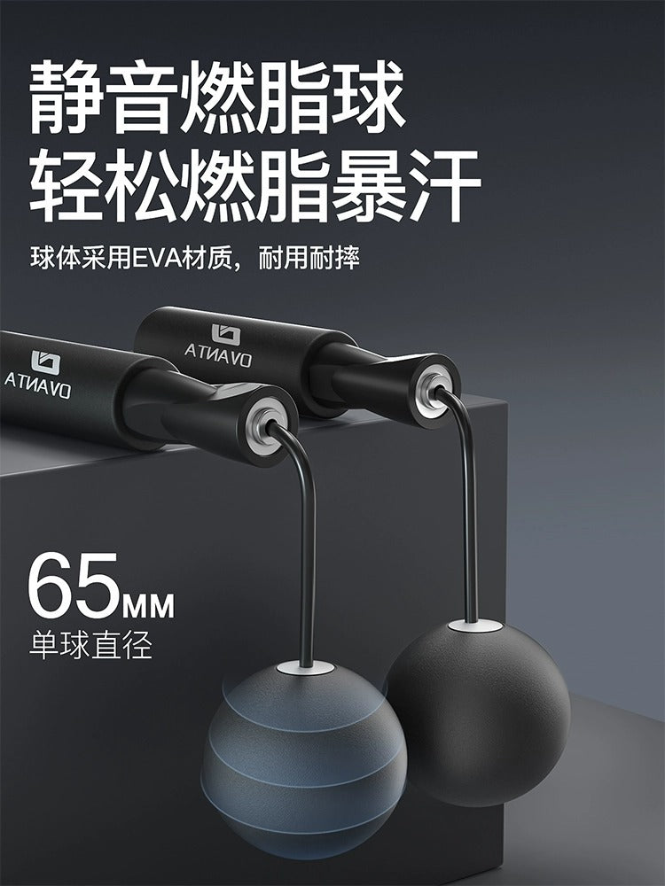Rope Skipping Weight Loss Special Adult Men's Fitness Steel Wire Rope Skipping Sub High School Entrance Examination Children Primary School Students Professiona - image 5