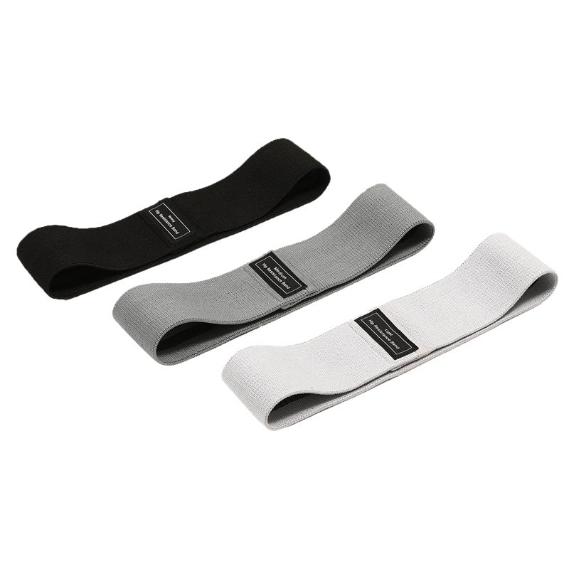 Sports Knitted Fitness Stretch Elastic Band Resistance Band Strength Training Pull Band Leg Training Hip Training Yoga Elastic Band Circle - image 3
